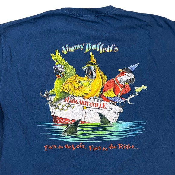 Margaritaville Other - Jimmy Buffetts Margaritaville Las Vegas T-Shirt Adult XL Nevada Phins Up Blue